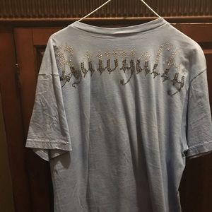 Rawyalty rhinstone t shirt